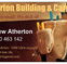 Atherton Building  Carpentry - Builder Search